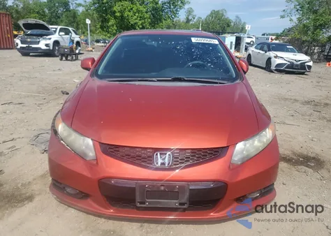 2012 Honda Civic Si z USA, uszkodzony, nr VIN 2HGFG4A58CH700230